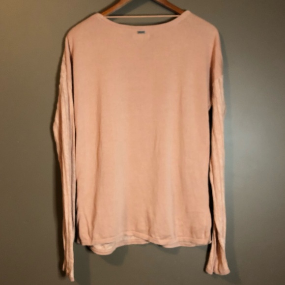 2/$20 Prana light pink knitted sweater - Picture 8 of 12